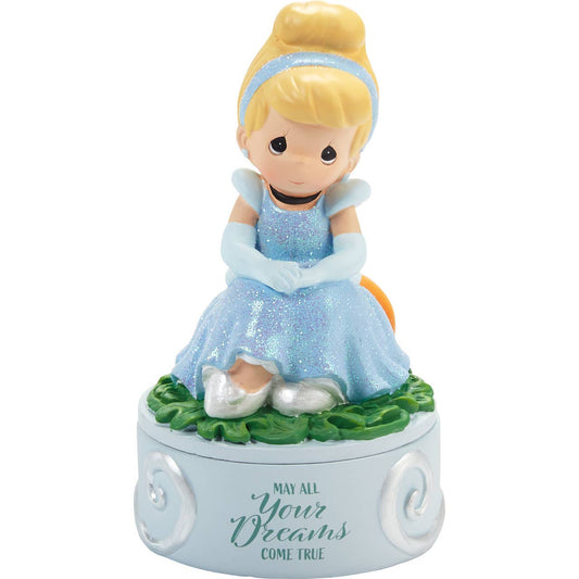 Cinderella Covered Box - Precious Moments - Disney Princess