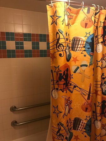Walt Disney World All-Star Music Resort Shower Curtain