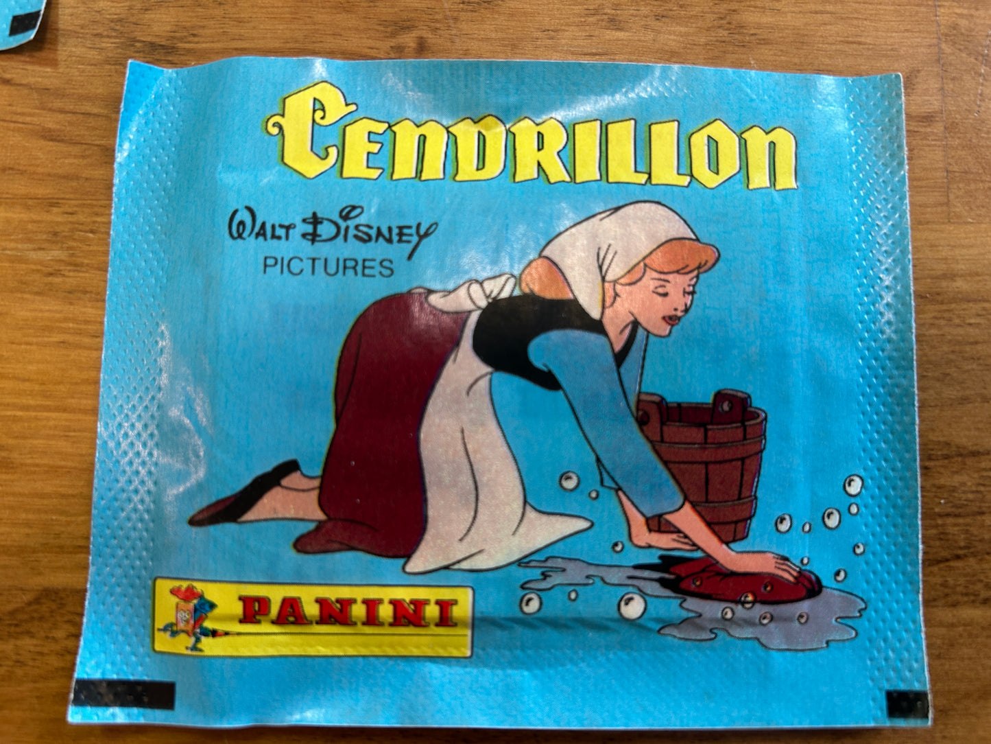 6 unopened packs of CINDERELLA Pamini Album Stickers and Sticker Book