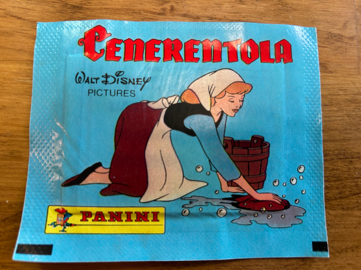 6 unopened packs of CINDERELLA Pamini Album Stickers and Sticker Book