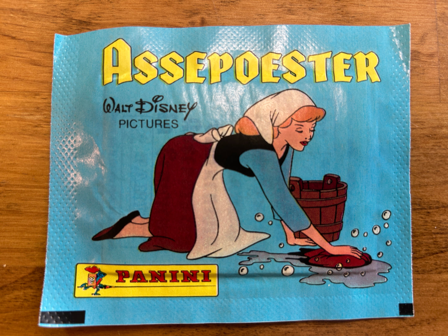 6 unopened packs of CINDERELLA Pamini Album Stickers and Sticker Book
