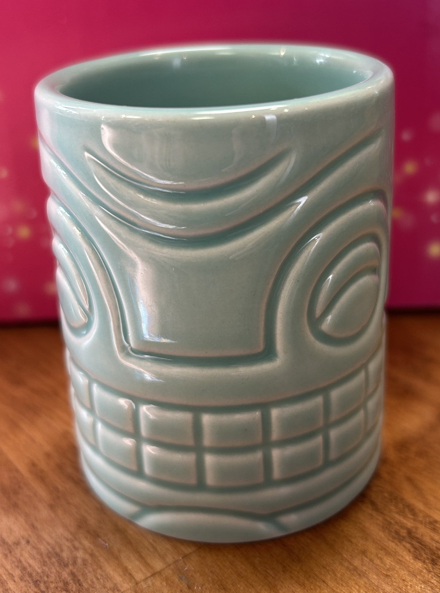 TIKI TRADER SAM's GROG GROTTO Blue Toothpick Holder - Polynesian Village Resort, WDW