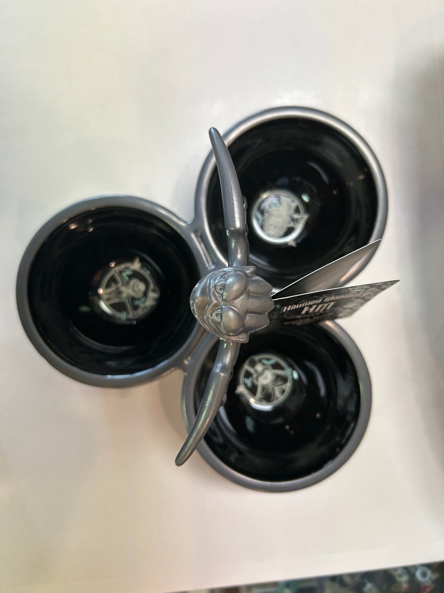 Haunted Mansion Candy Dish / Serving Bowls - Hitchhiking Ghosts