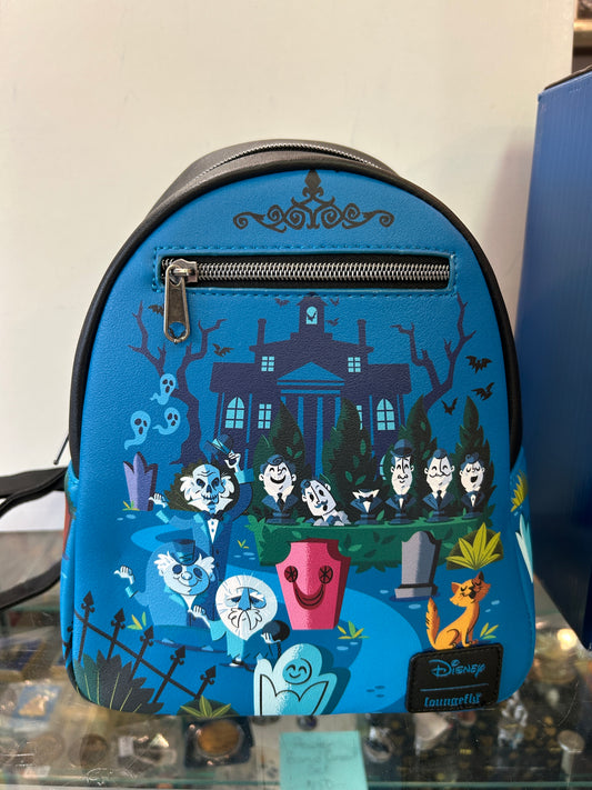 HAUNTED MANSION Loungefly bwt Backpack - Hitchhiking Ghosts - Singers