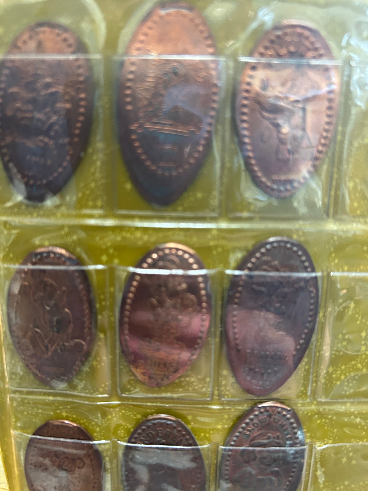 Happiest Celebration on Earth Pressed Penny Book with 20 Coins