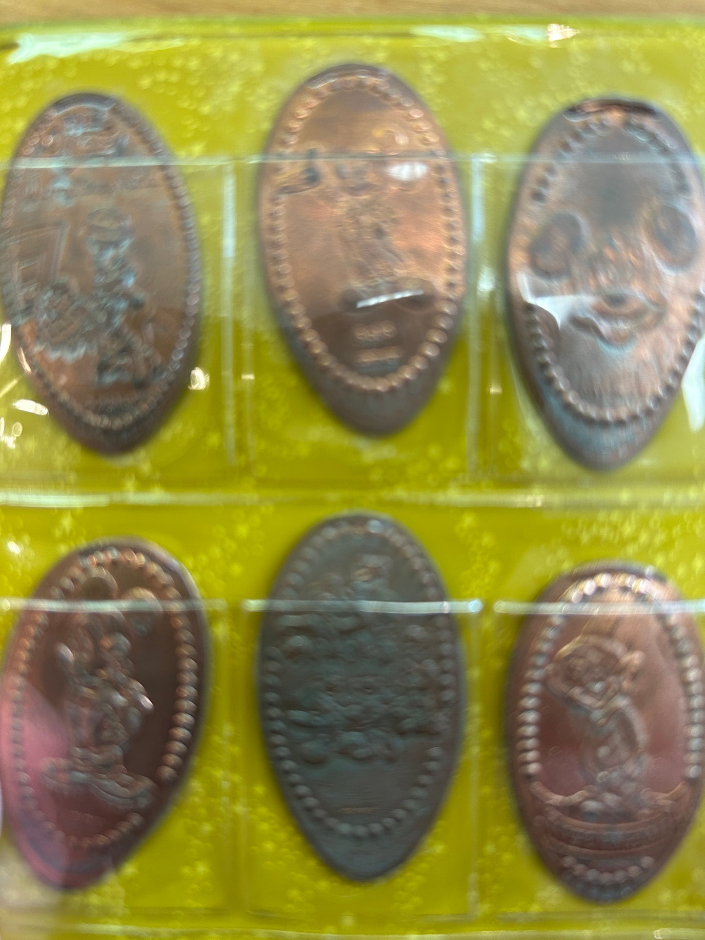 Happiest Celebration on Earth Pressed Penny Book with 20 Coins