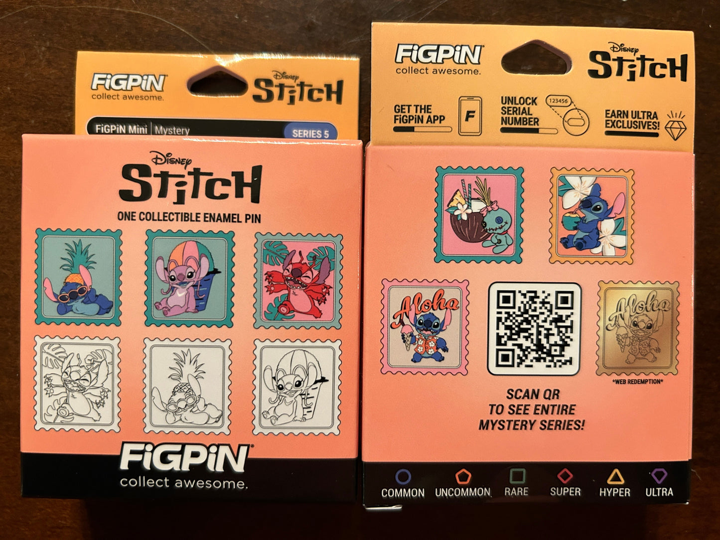 Mystery LILO & STITCH mini FIGPIN Series 5