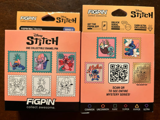 Mystery LILO & STITCH mini FIGPIN Series 5