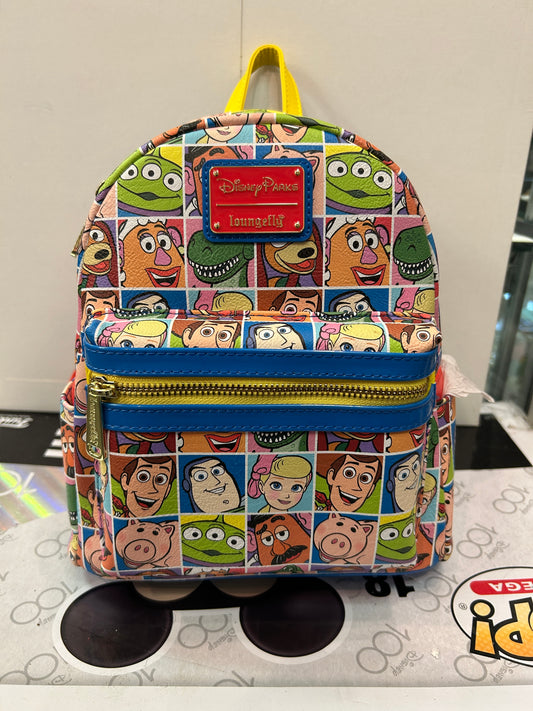 Toy Story Pixar  DISNEY PARKS LOUNGEFLY Backpack / Purse NWT