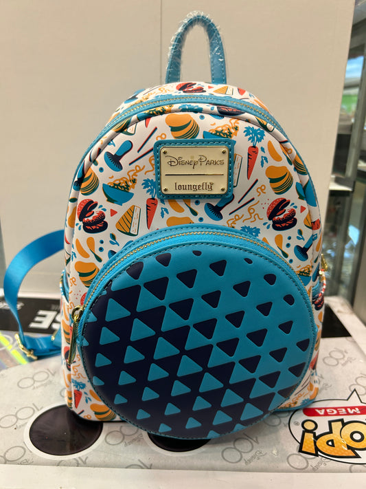 2023 EPCOT Food & Wine Festival DISNEY PARKS LOUNGEFLY Backpack / Purse NWT