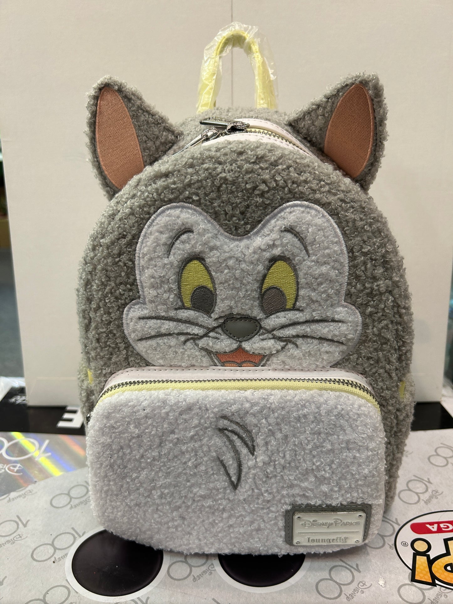 FIGARO Minnie Mouse's Cat DISNEY PARKS LOUNGEFLY Backpack / Purse NWT
