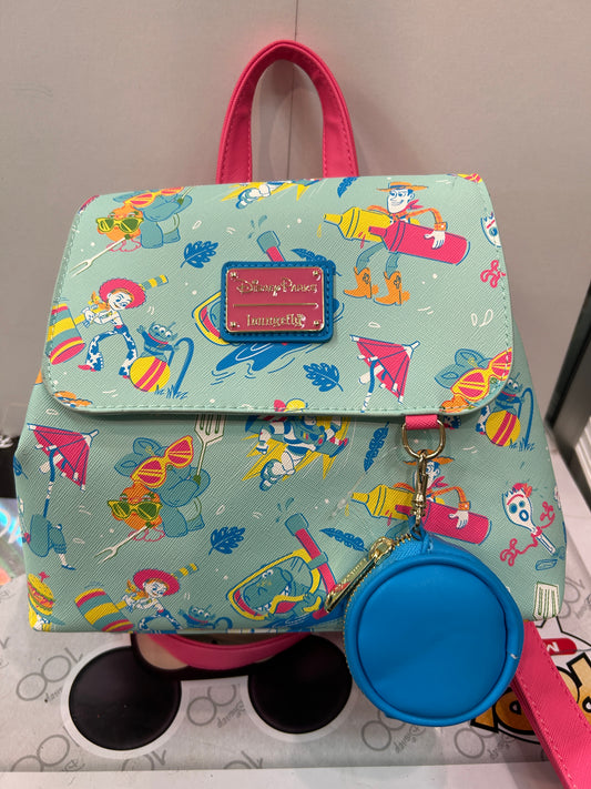 TOY STORY Pixar DISNEY PARKS LOUNGEFLY Backpack / Purse NWT