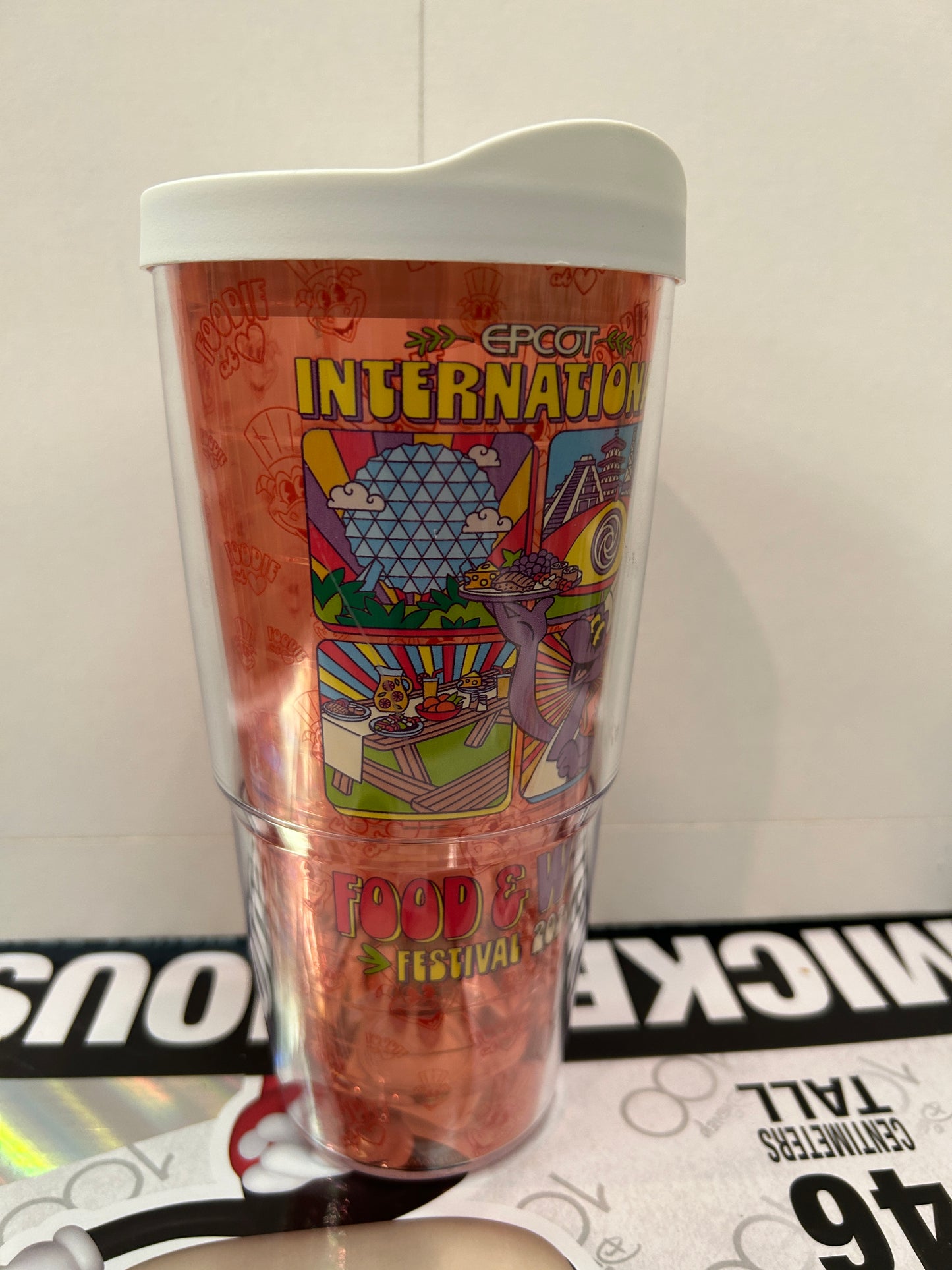 FIGMENT EPCOT 2024 Food & Wine Festival TUMBLER BRAND NEW