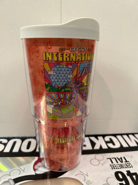 FIGMENT EPCOT 2024 Food & Wine Festival TUMBLER BRAND NEW