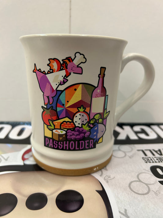 2021 EPCOT Food & Wine Festival Ceramic MUG FIGMENT