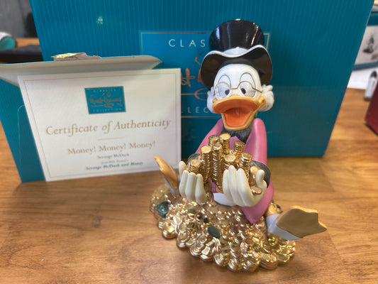 UNCLE SCROOGE Walt Disney Classic Collection WDCC with box and COA