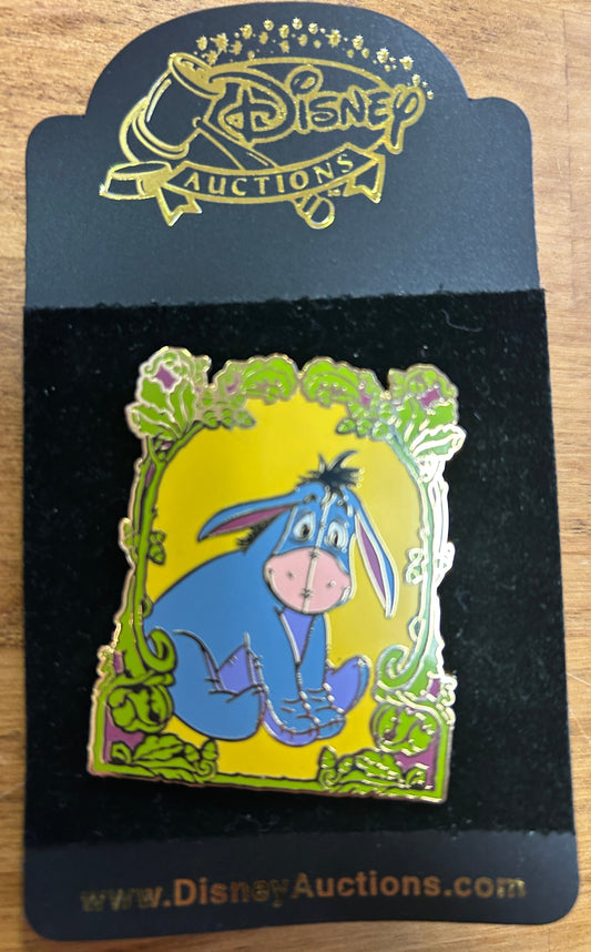 Eeyore Picture Frame DISNEY AUCTION Disney Pin Limited Edition of 500 - Winnie the Pooh