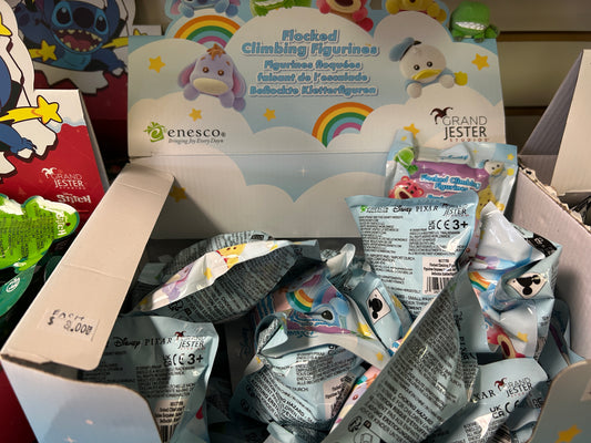 Disney Flocked Climber Mystery Bag - Toy Story, Winnie the Pooh, Eeyore, Donald Duck