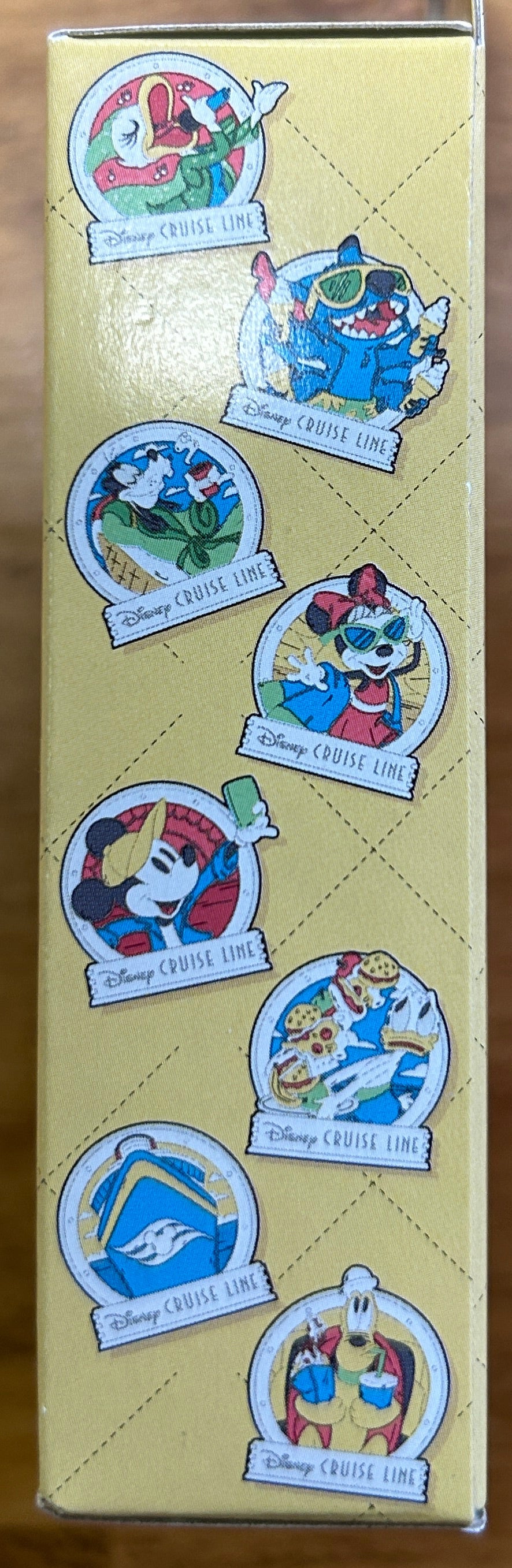 Disney Cruise Lines Mystery Pin - 8 Pins in Set / 2 Pins Per Box - Unopened Box