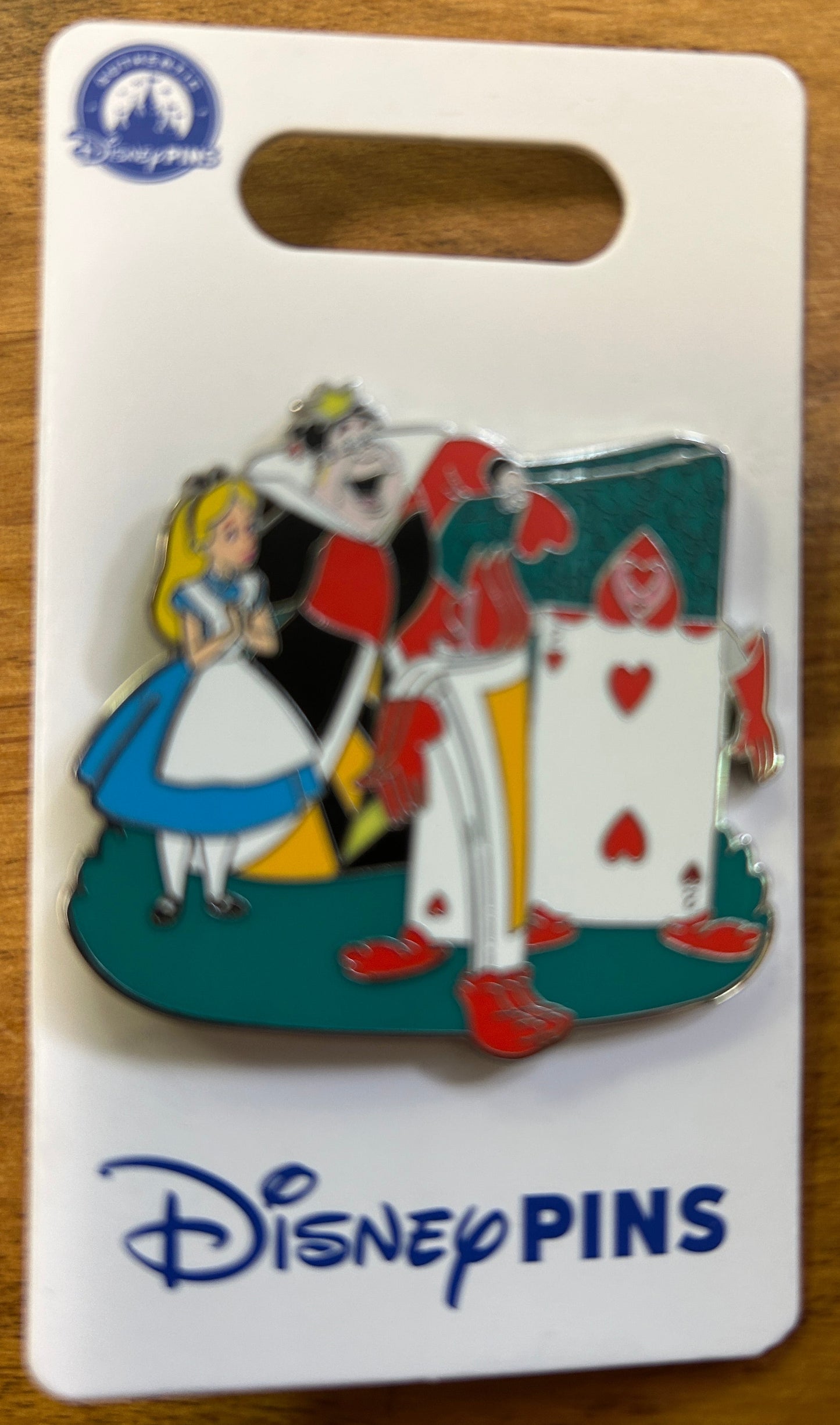 Alice in Wonderland Queen of Heart Disney Pin