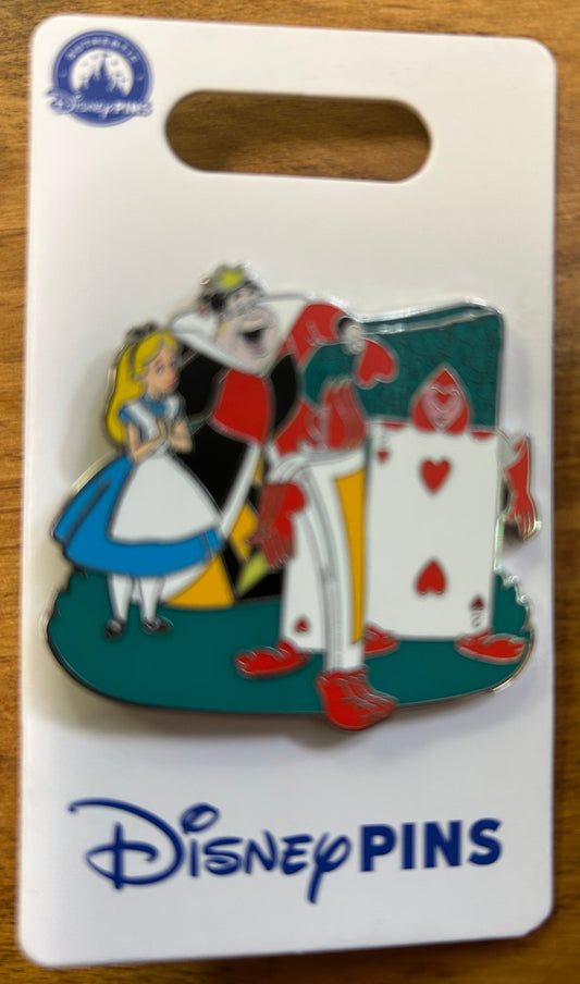 Alice in Wonderland Queen of Heart Disney Pin