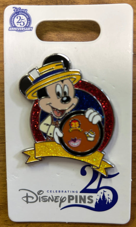 Mickey Mouse 25 Years of Disney Pin Trading Pin