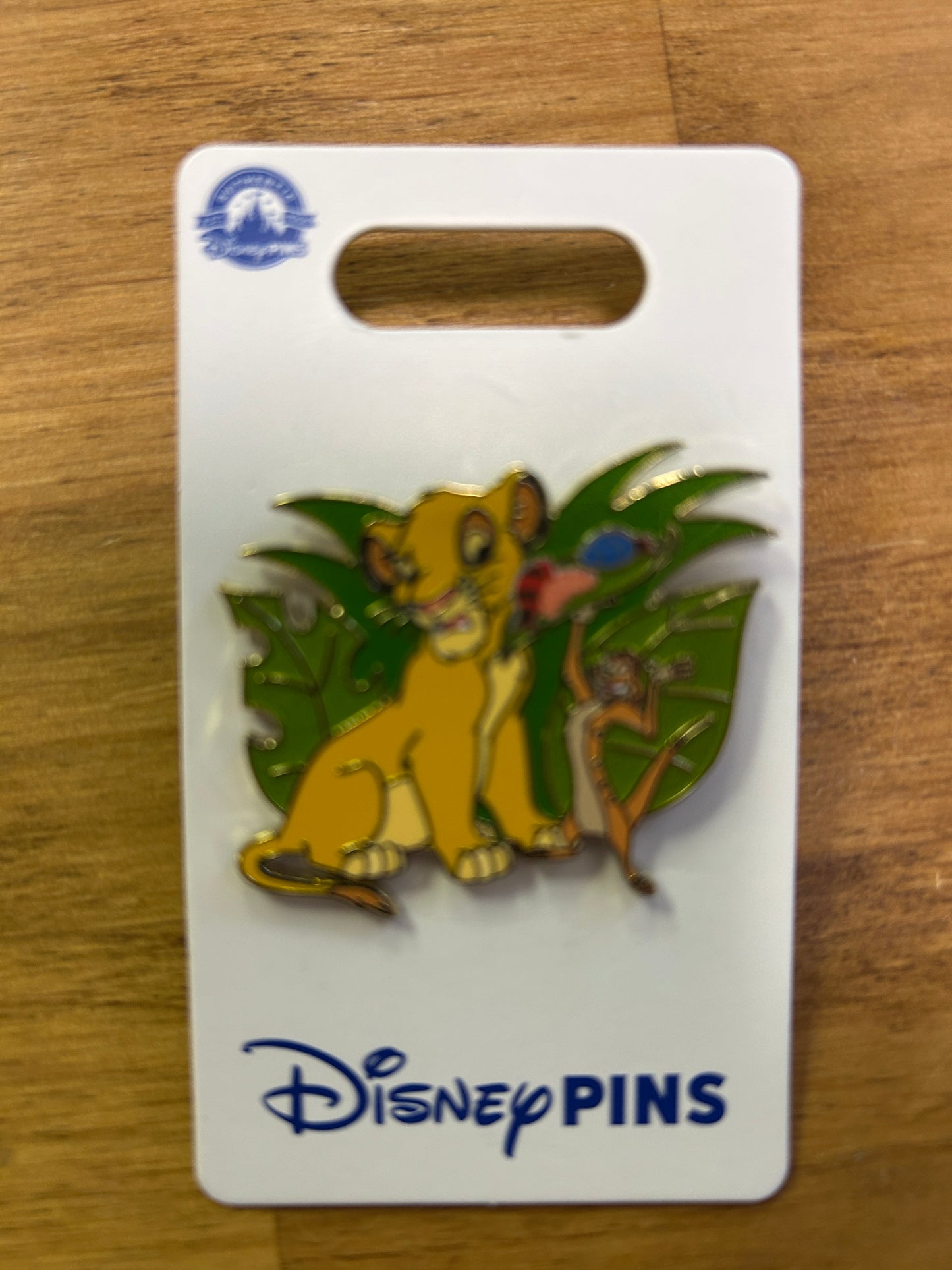 Simba & Timon eating grub Disney Pin - The Lion King
