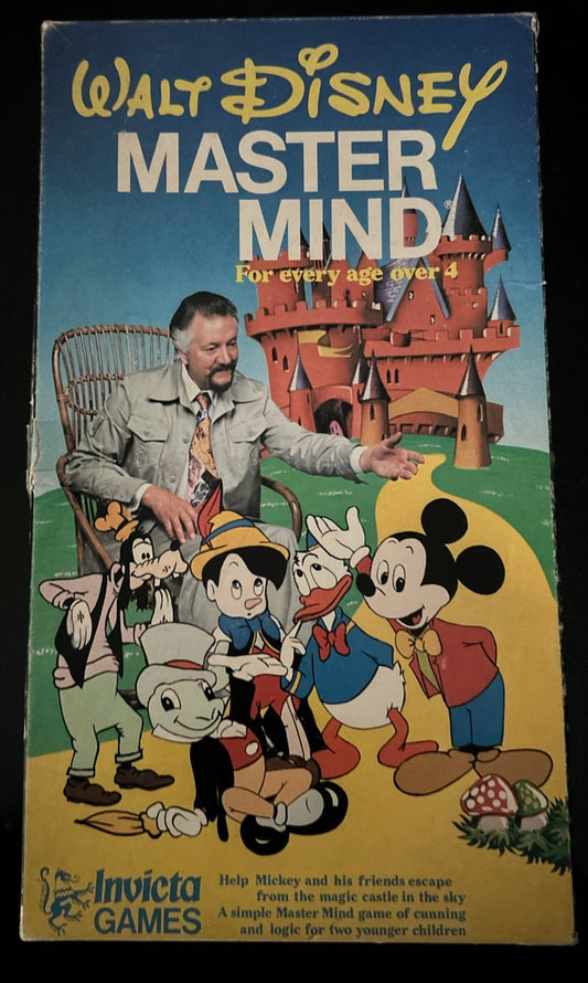 Walt Disney Master Mind Game from 1978