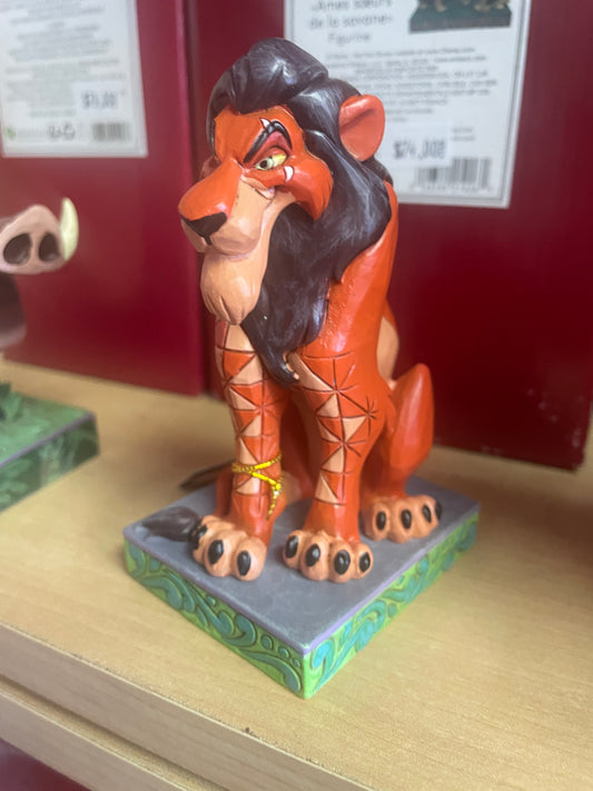 Scar "Unfit Ruler" - Jim Shore Disney Traditions - The Lion King