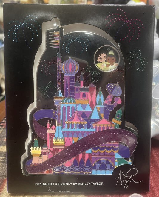 50th MAIN STREET ELECTRICAL PARADE Disneyland JUMBO Small World Castle Pin Disney
