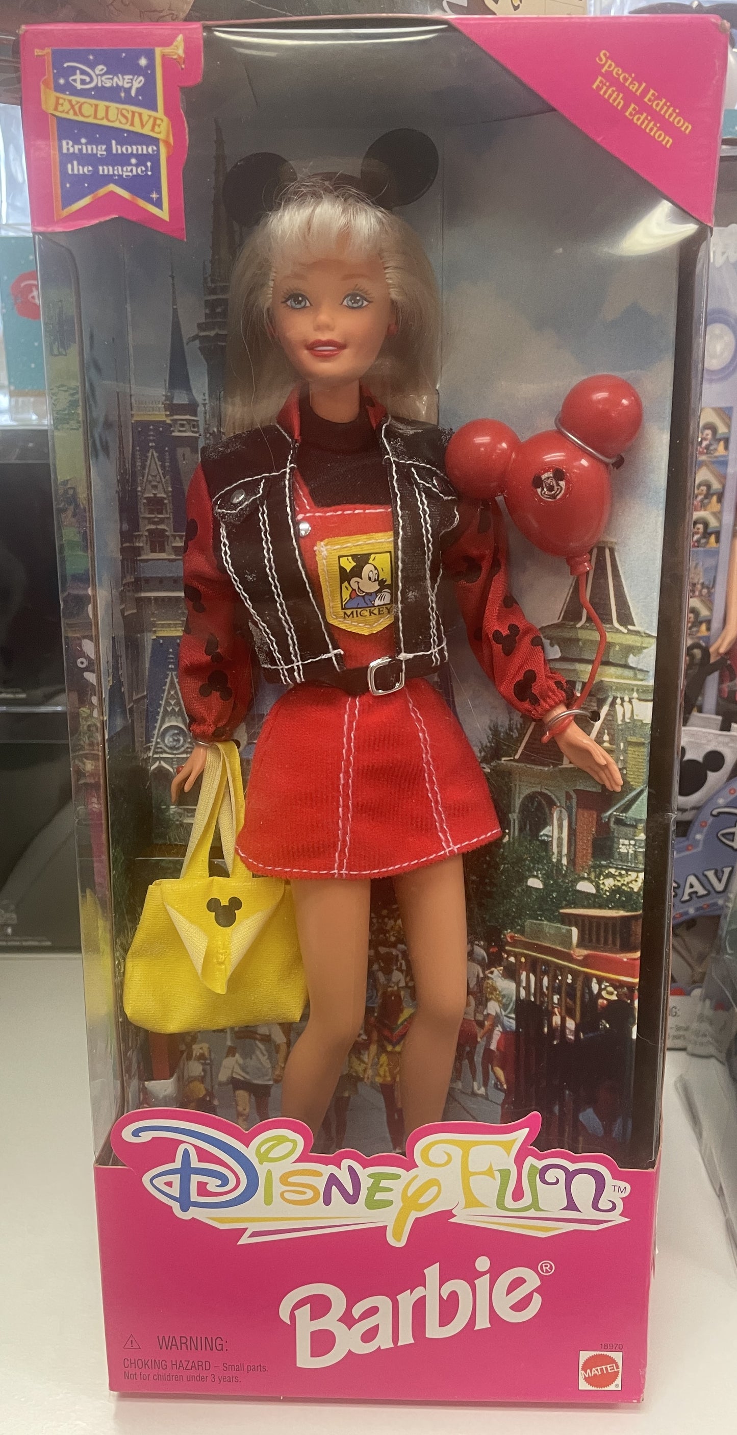 Walt Disney World / Disneyland - DISNEY FUN Barbie Doll - New in Box - 5th Edition