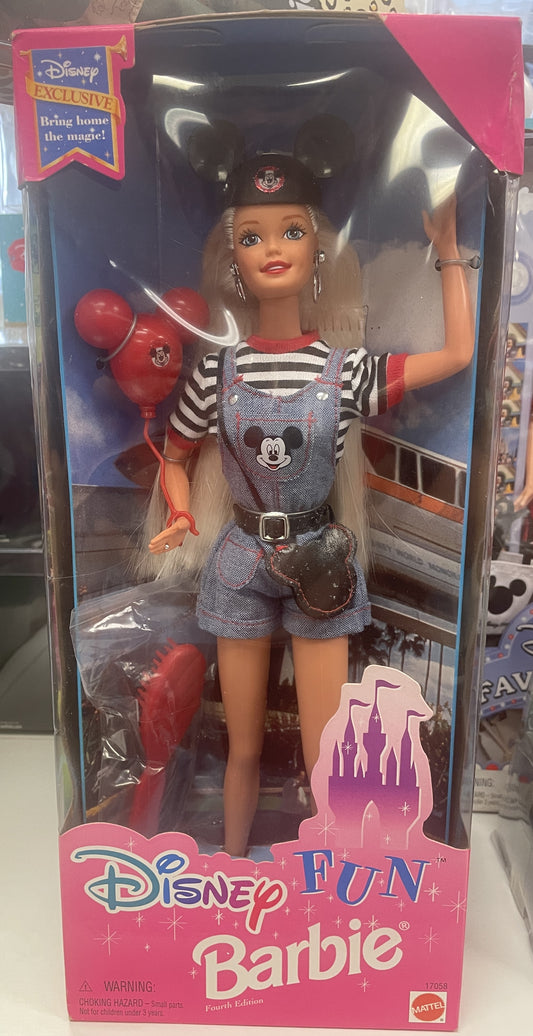 Walt Disney World / Disneyland - DISNEY FUN Barbie Doll - New in Box - 4th Edition