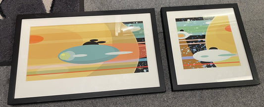 Mickey Mouse Space Artwork from the Contemporary Resort, Walt Disney World