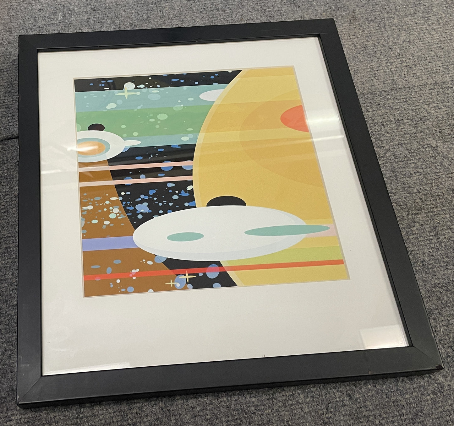 Mickey Mouse Space Artwork from the Contemporary Resort, Walt Disney World