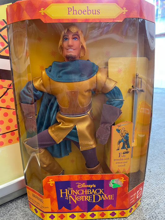 Phoebus - Disney's Hunchback of Notre Dame Collectible DOLL by Mattel
