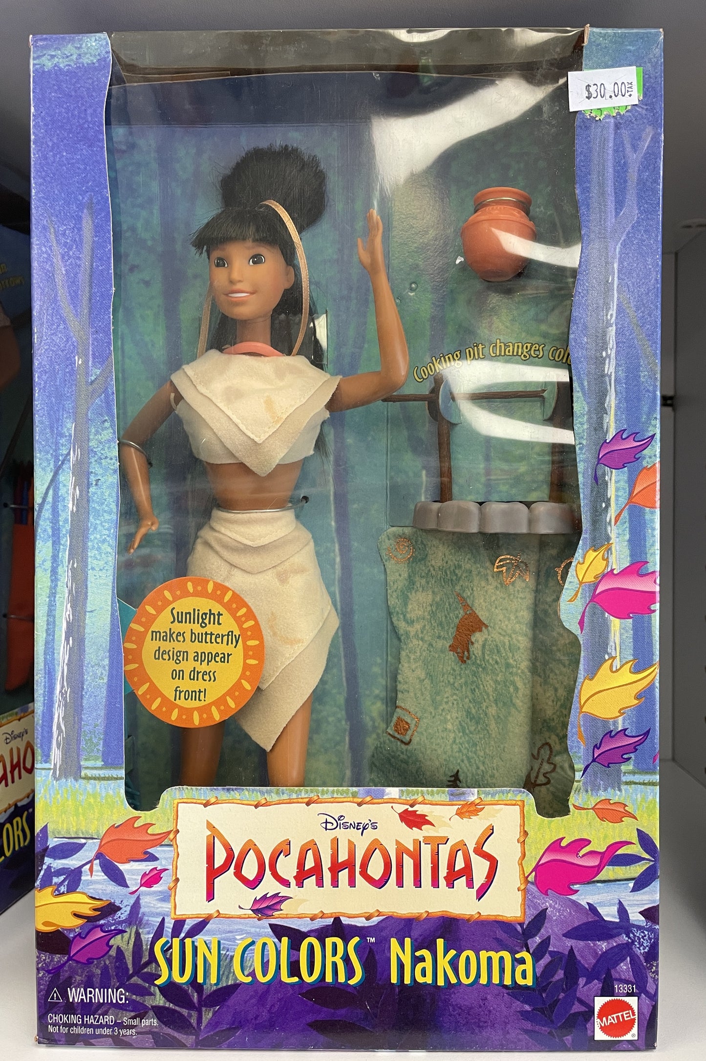 POCAHONTAS - NAKOMA DOLL - 1995 New in Box