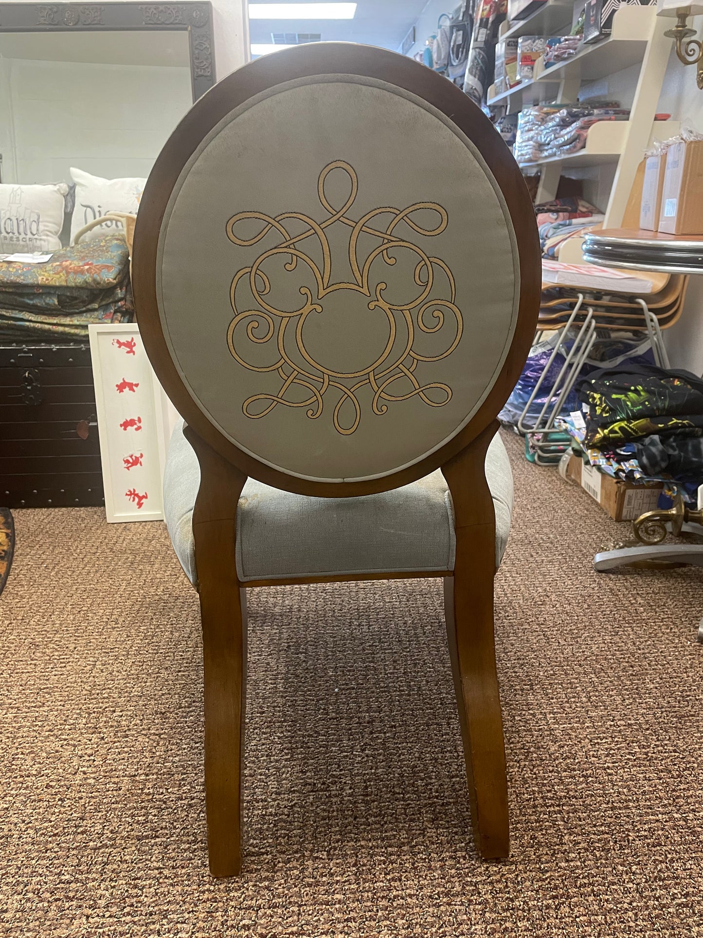 Grand Floridian Resort Hidden Mickey Mouse Chair WALT DISNEY WORLD Prop
