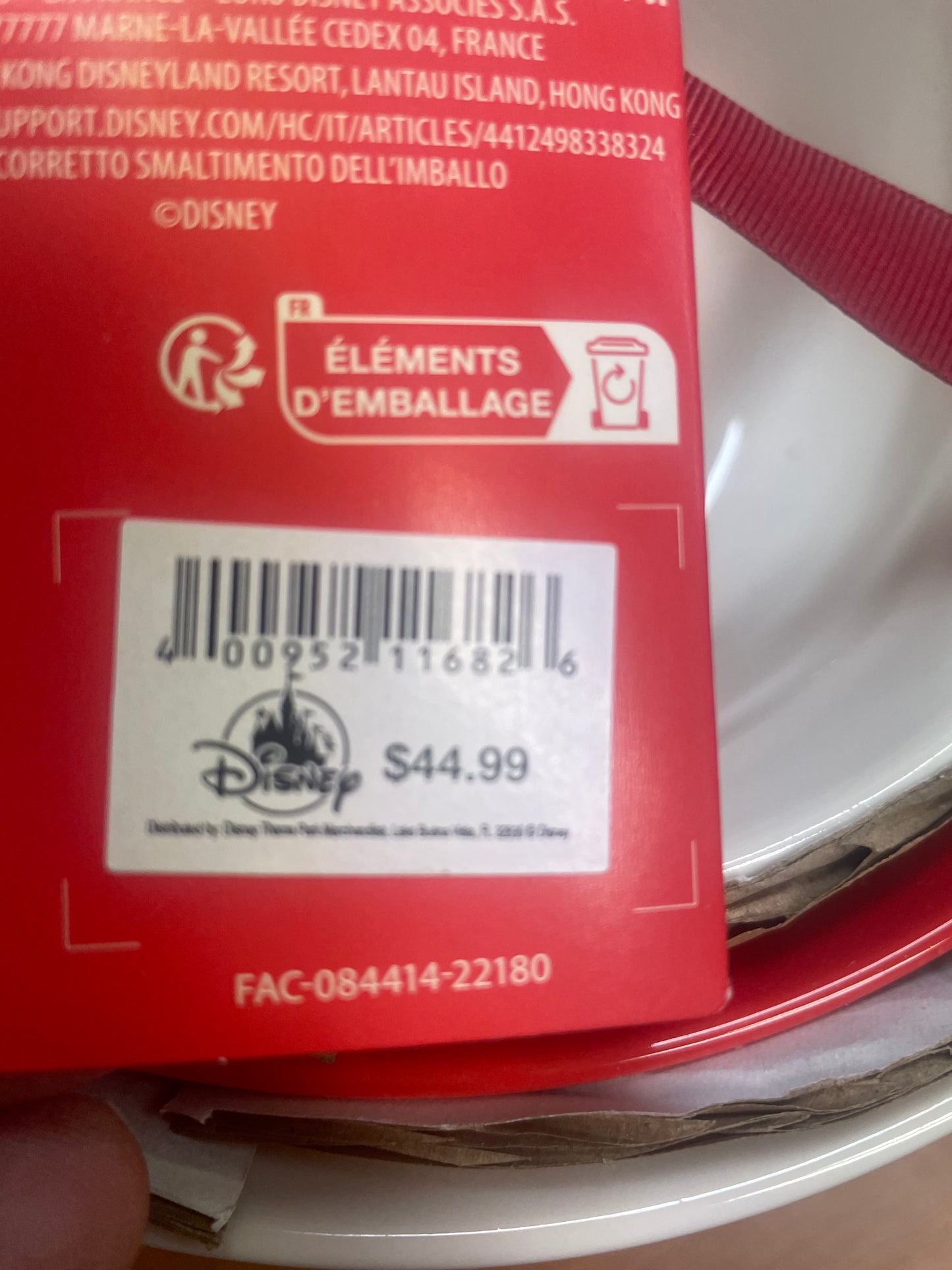 Mickey & Minnie Mouse, Goofy, Pluto, Donald Duck Holiday Mixing Serving Bowls 3 Sizes