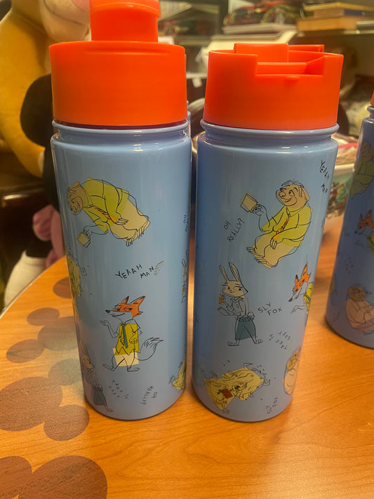 Zootopia Disney Parks Metal Drink Thermos