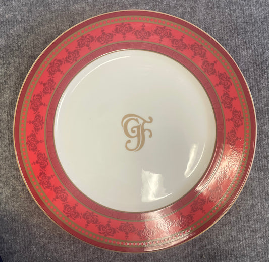 Grand Floridan Resort 12" Red Dinner Plate - Walt Disney World