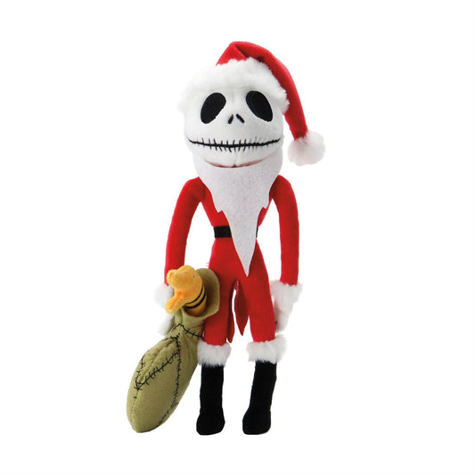 Santa Jack Skeleton 8" Plush - Nightmare Before Christmas