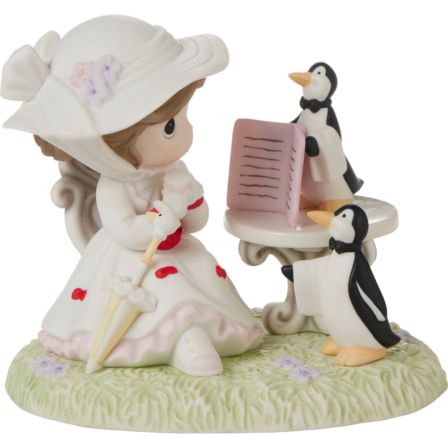 Mary Poppins with Penguins Figurine Precious Moments Disney