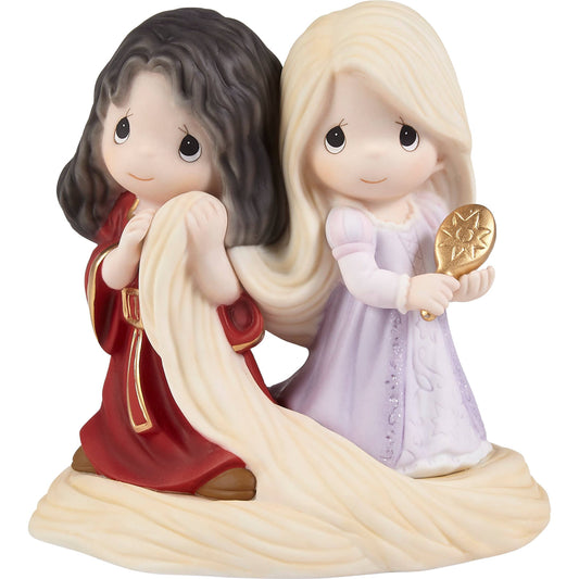 Disney Tangled Figurine - Rapunzel & Mother Gothel - Precious Moments
