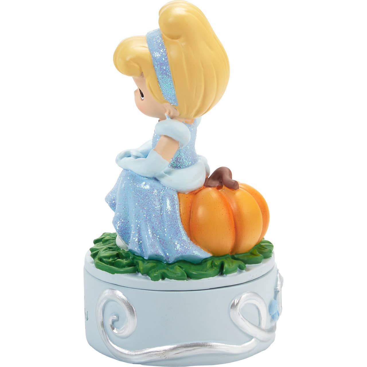 Cinderella Covered Box - Precious Moments - Disney Princess