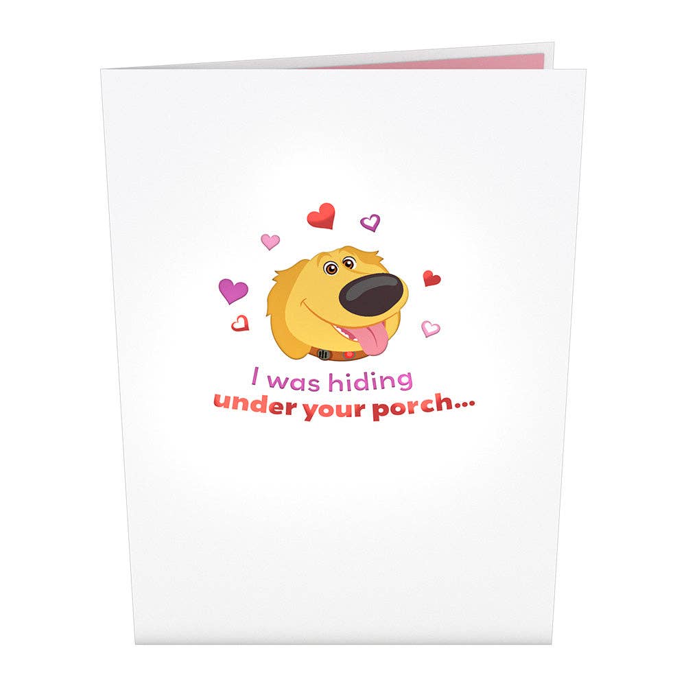 Disney and Pixar Up Dug Loves You 5''x7'' Card