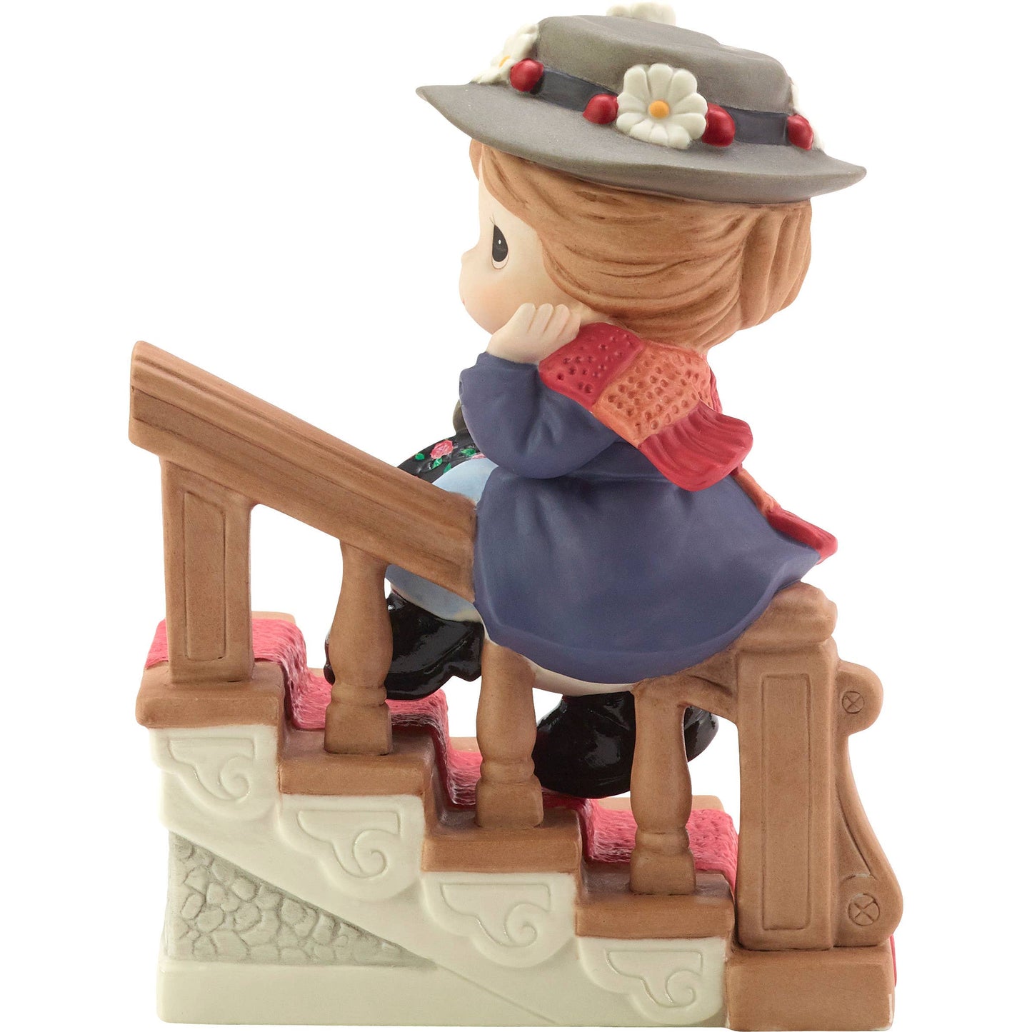 Mary Poppins On Banister Figurine Precious Moments Disney
