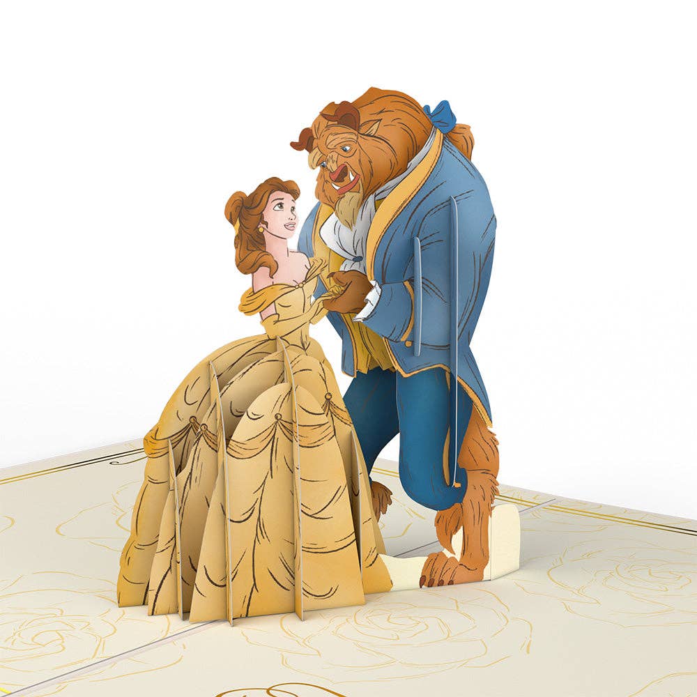 Disney's Beauty and The Beast Enchanted Love 5''x7'' Card
