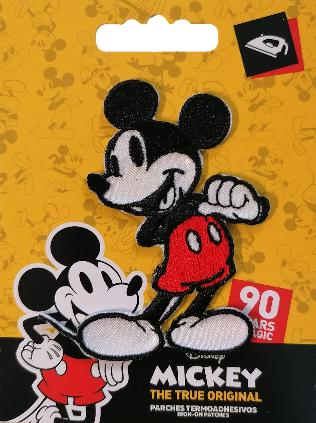 Patch/ironing board - Disney Mickey Mouse 90 years