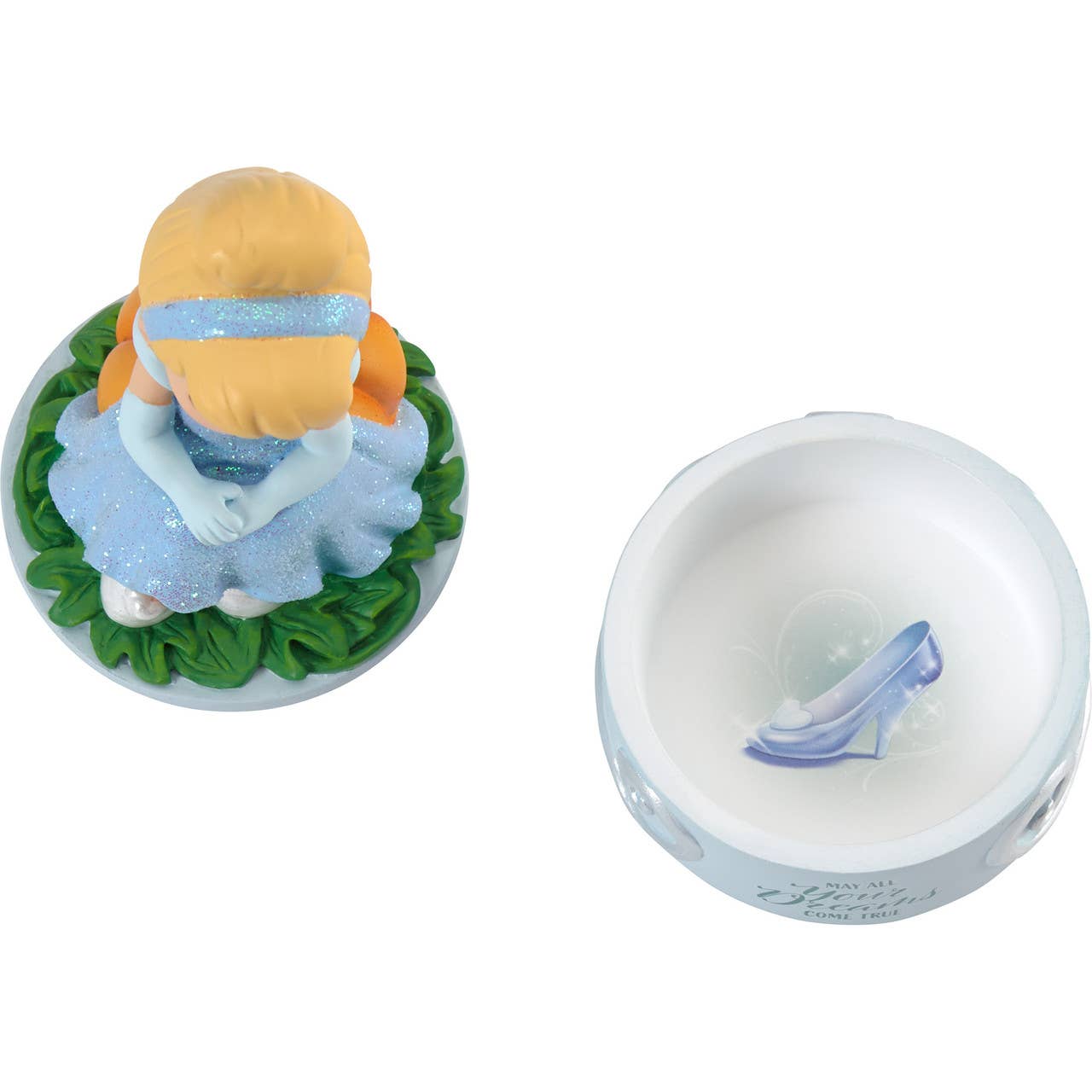 Cinderella Covered Box - Precious Moments - Disney Princess