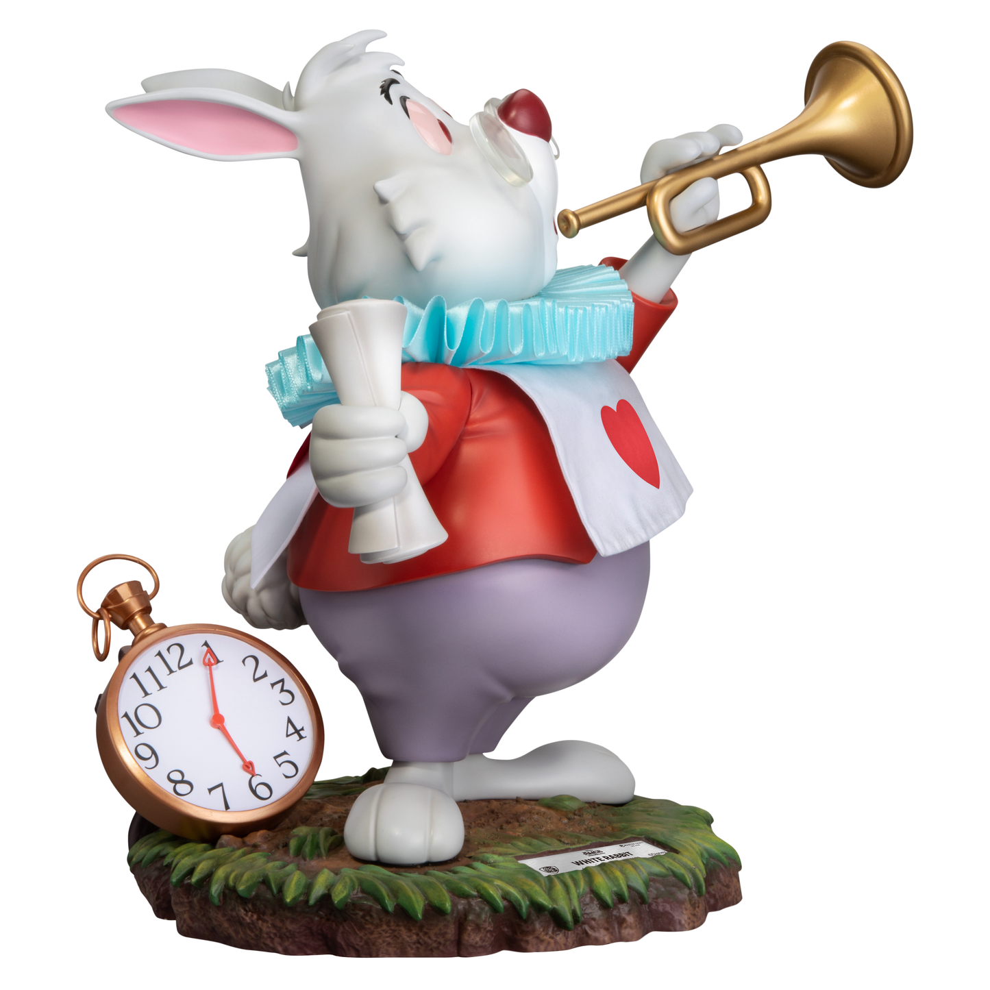 Alice In Wonderland Master Craft The White Rabbit Table Top Statue